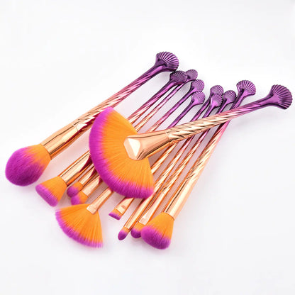 Makeup Tools Mermaid Makeup Brushes