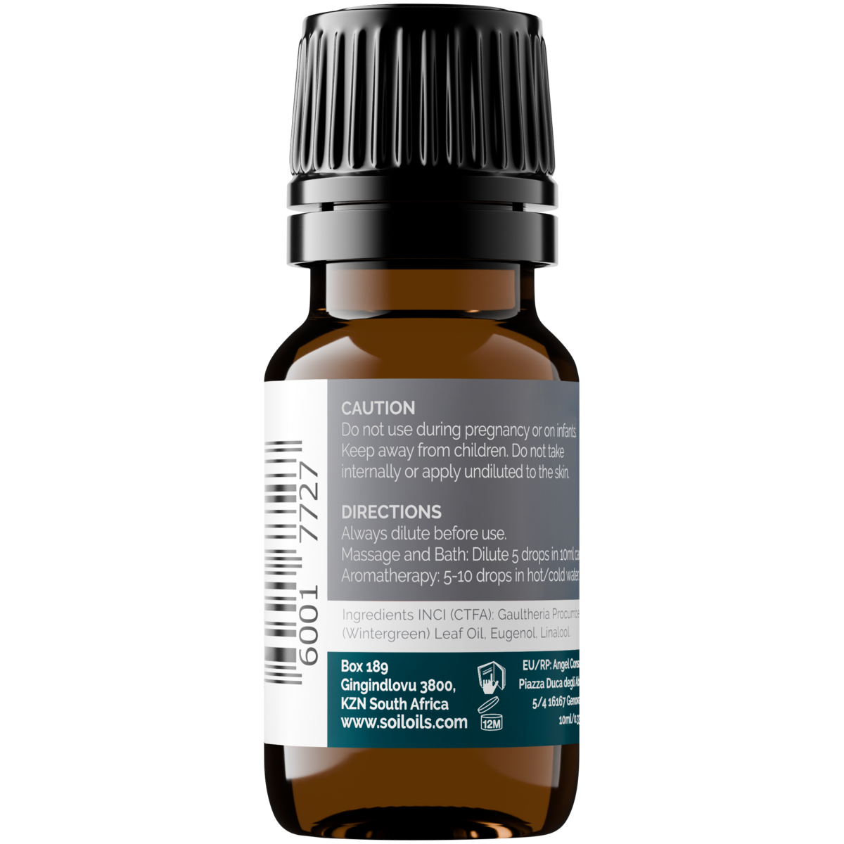 Organic Wintergreen Essential Oil (Gaulteria Procumbens) 10ml