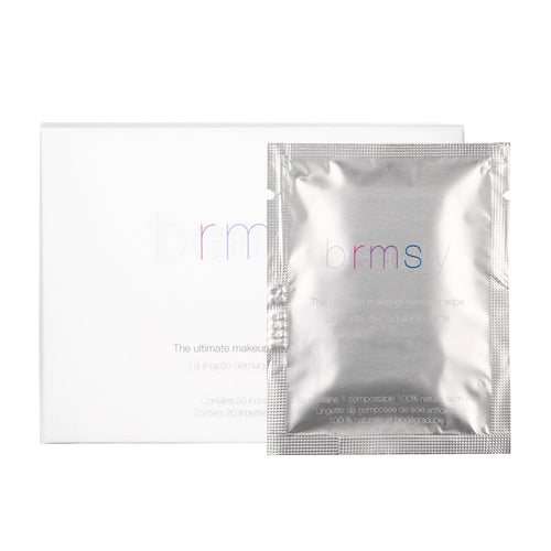 RMS Beauty Makeup Remover Wipes - Organic Coconut Oil Makeup Remover Oil Based Makeup Remover Face Wash & Eye Makeup Remover Make Up Wipes for Face